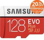 Samsung EVO Plus 128GB MicroSD Card Class 10 $55.40 Delivered @ PC Byte eBay