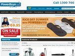 Free shipping on orders over $100.  Buy electronics & appliances from Powerbuys.com.au