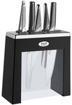 Global Kabuto Knife Block 7 Piece Black $299 Free Delivery @ House