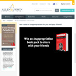 Win 1 of 5 Book Packs Containing 5 Copies of The Book 'Inappropriation' from Allen and Unwin