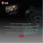 Win an LG 34" UltraWide Gaming Monitor Worth $699 from LG