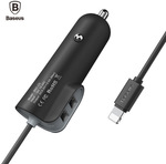 Baseus 5.5a Fast Car Charger Dual USB with Cable Charger for iPhone AU $9.85 (Was AU $19) Delivered @ Eskybird