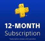 [US] PlayStation Plus 12-Month Membership - USD $39.99 (~AUD $54.50)