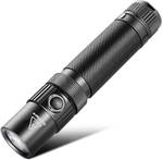 ZanFlare F1 USB Rechargeable Flashlight - BLACK 4500-5000K US $16.98 / AU $23.78 Delivered @ GearBest