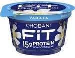 ½ Price Chobani FIT Yoghurt Varieties 140gm - 170gm $1.12 @ Woolworths