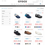 Up to 70% off + Extra 25% off + Free Shipping @ Crocs