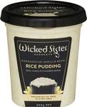 Wicked Sister Vanilla Bean Rice Pudding 500g $2.50 (Half Price) @ Woolworths