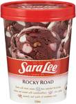 Sara Lee Ice Cream 1 Litre (Indulgence Rocky Road Overload, French Vanilla, Hazelnut Chocolate Ripple) $4.50 @ Woolworths