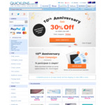 Quicklens 30% off All Orders over $98 + Free Shipping for Orders $98