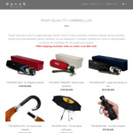 20% off Selected Umbrellas & Delivery Free for Purchases (> $80 AUD) @ Davek New York