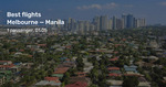 Manila, Philippines One/Way from Melbourne $168, from Sydney $178 on Cebu Pacific @ Beat That Flight