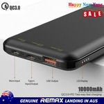 REMAX QC3.0 & PD Dual Direction Fast Charging 10000mAh Power Bank $19.95 Delivered (50% Off) @ HTL eBay