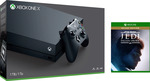 Xbox One X + (SW: Fallen Order / Forza 4 LEGO DLC / Gears 5) + Extra Controller $500.96 ($400.96 with AmEx Credit) @ Microsoft