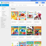 Free - 82 Sesame Street eBooks (52 Additional Books Added) @ Google Play