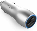 30% off Imuto 28W Metal Dual USB and USB Type C PD 3.0 Quick Charge Car Charger $28.69 Delivered @ iMuto Amazon AU