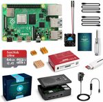 Raspberry Pi 4 Complete Starter Kit with Pi 4 Model B 4GB RAM / 64GB MicroSD Card $133.44 Delivered @ Globmall AU Amazon