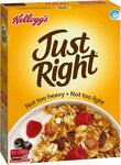 Kellogg's Just Right 790g $4.25 / $3.83 S&S - Expired (Min Order 4) + Delivery ($0 with Prime / $39 Spend) @ Amazon AU