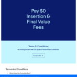 $0 Selling Fees on The Next 10 Items You List and Sell ($0 Insertion and Final Value Fees) @ eBay