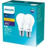 ½ Price - Philips LED ES|BC, Cool|Warm $6.50-$7.50 2 Pack @ Woolworths