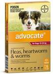 Advocate for Dogs 10-25kg 6-Pack $62 Delivered @ Waggly Club