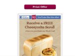 Baker's Delight: FREE Cheesymite Scroll When You Purchase Any Block Loaf