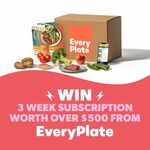 Win a 3-Week Everplate Subscription (Worth up to $500) from Student Beans