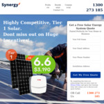 [NSW] 8.2kW Solar System (22x 370W Seraphim Panels & 6kW Growatt Inverter) $3,999 Fully Installed @ Synergy Solar