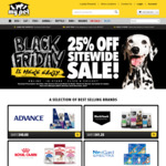25% off Storewide + $4.99 Delivery ($0 with $50 Order) @ My Pet Warehouse