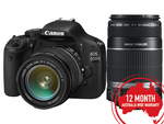 KOGAN - Canon 550D Twin Lens $749 + Delivery; 600D Twin Lens $809 + Delivery
