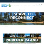 Win a Norfolk Island Holiday for 4 Worth $11,100 from Norfolk Island Tourism