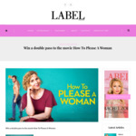 Win a Double Pass to The Movie How to Please A Woman from Label Magazine