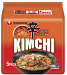 Nongshim Kimchi/Shin Ramyun Noodle Soup 5 Pack 600g $5.00 @ Coles