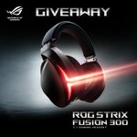Win 1 of 4 ASUS ROG Strix Fusion 300 7.1 Gaming Headsets Worth $159 from ASUS
