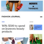 Win $500 to Spend on Jeuneora Beauty Products from Fashion Journal