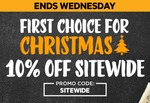 10% off Sitewide @ First Choice Liquor / $10 off $100 Spend @ Liquorland / $20 off $200 Spend + Delivery @ Vintage Cellar