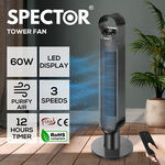 Spector Portable Bladeless Tower Fan 100cm Oscillating Remote Control  $69.99 Delivered @ sello-products eBay