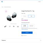 Google Pixel Buds Pro $199 Delivered @ Telstra