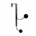 Adoored Chrome Over The Door Double Ball Hook $1 (RRP $3) + Delivery ($0 C&C/ in-Store/ OnePass with $80 Order) @ Bunnings