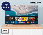 Bauhn 70" 4K Ultra HD TV Powered by Tizen $799 @ ALDI