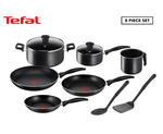 Tefal Easy Cook Titanium Non Stick 8 Piece Cookware Set $119 + Delivery ($0 with OnePass) @ Catch