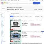 Auto Accessories 15% off (17% off eBay Plus) Store Wide, from $59.50 Delivered @ Oriental Auto eBay