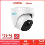 Reolink RLC-520A 5MP PoE Outdoor Camera US$25.21 (~A$37.56), 2 Pack US$48.33 (~A$72) AU Stock Shipped @ Reolink AliExpress