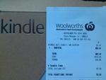 Woolworths Kindle Wi-Fi $83.40 - WA