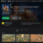 [SUBS, XB1, XSX, PC] Xbox Game Pass Additions: Age of Empires IV Anniversary Edition & Humankind @ Xbox