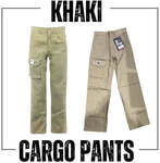 Workwear Khaki Pants $9.95 + Delivery ($0 with $39 Order) @ South East Clearance Centre