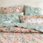 KOO Portia/Silas/Amee Quilted Coverlet Set Natural $39 (VIP Price) + $8.99 Delivery ($0 C&C/ $100 Order) @ Spotlight