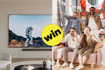 Win A New 75-Inch TV worth $3999 for A Hot Summer of Streaming and Staying in from BuzzFeed