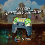 Win a Custom SteamWorld Build Themed PS5 Controller and Copy of SteamWorld Build (PC or PlayStation) from Thunderful Games