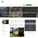 Win Aussie Outback Supplies Deluxe Gear Bag Valued at $249 from Australian Made