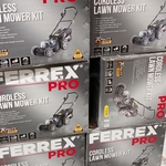 [NSW] Ferrex Pro 370mm Lawnmower 2x20v 4.0ah Kit $199 @ ALDI, Glenmore Park